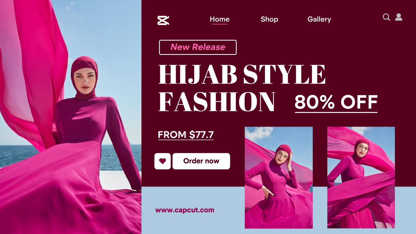 Hijab fashion sale twitter post