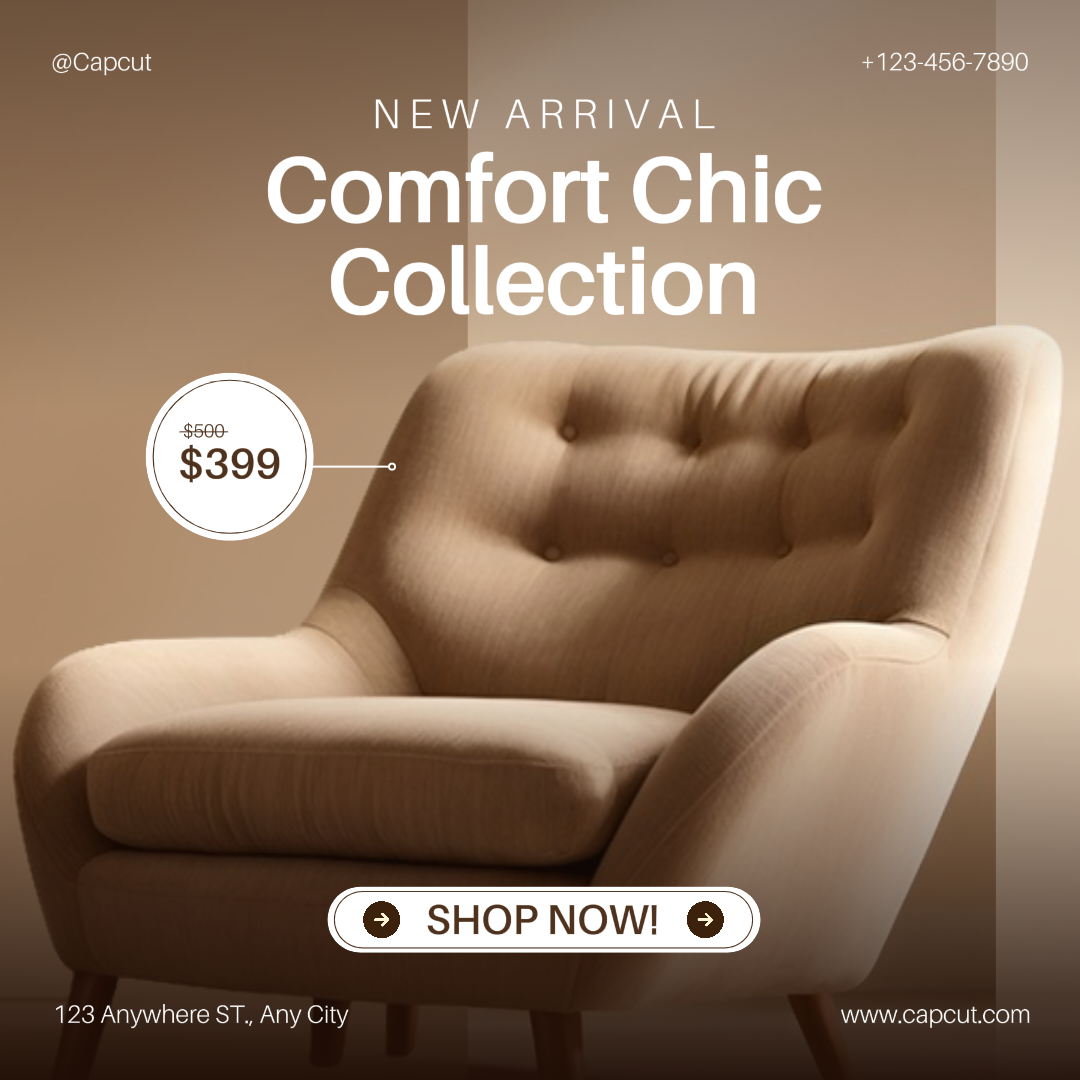 Publicités Facebook - Affiche marketing - Ménage - Promotion des ventes