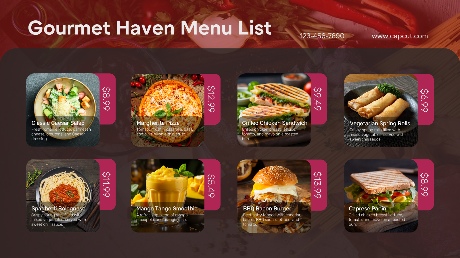 Daftar Menu Makanan Posting Twitter