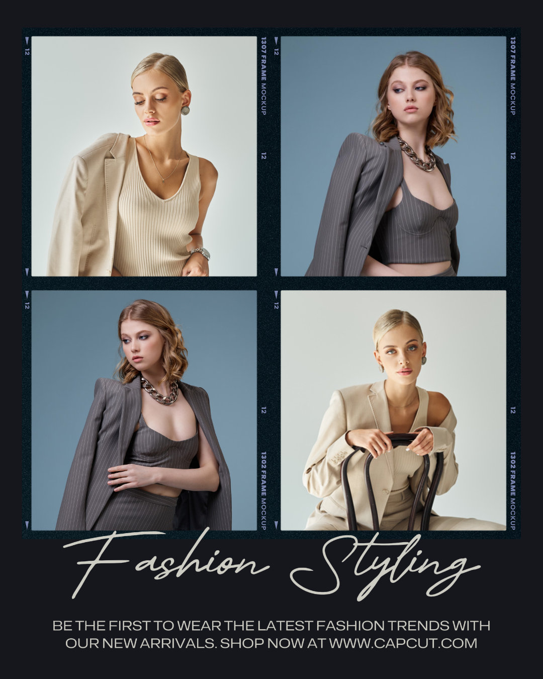 4 Publico de Instagram de Moda con Imagen Multiproducto