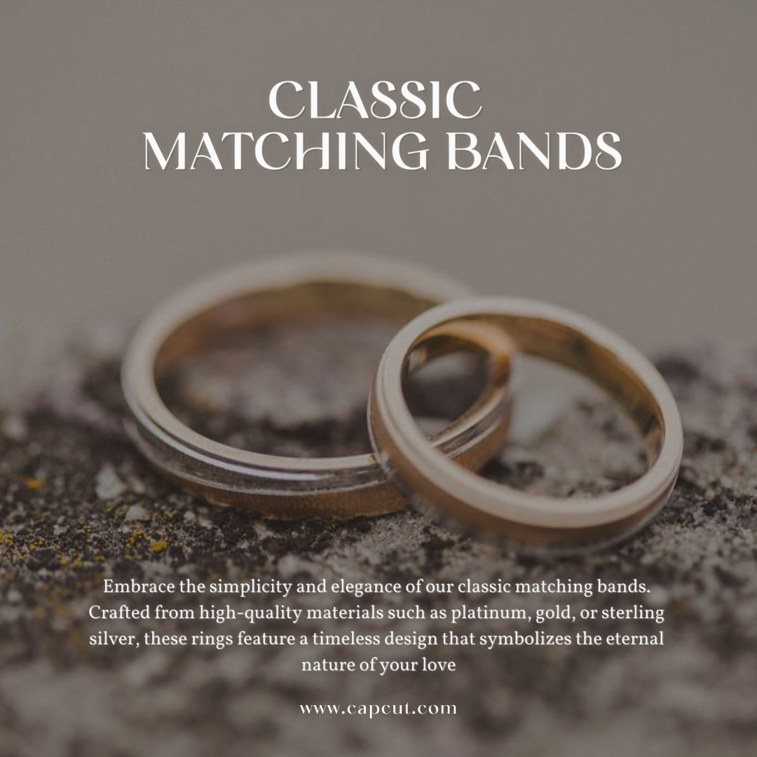 Bijoux et accessoires Bijoux Couple Bague Affichage Instagram Post Brown