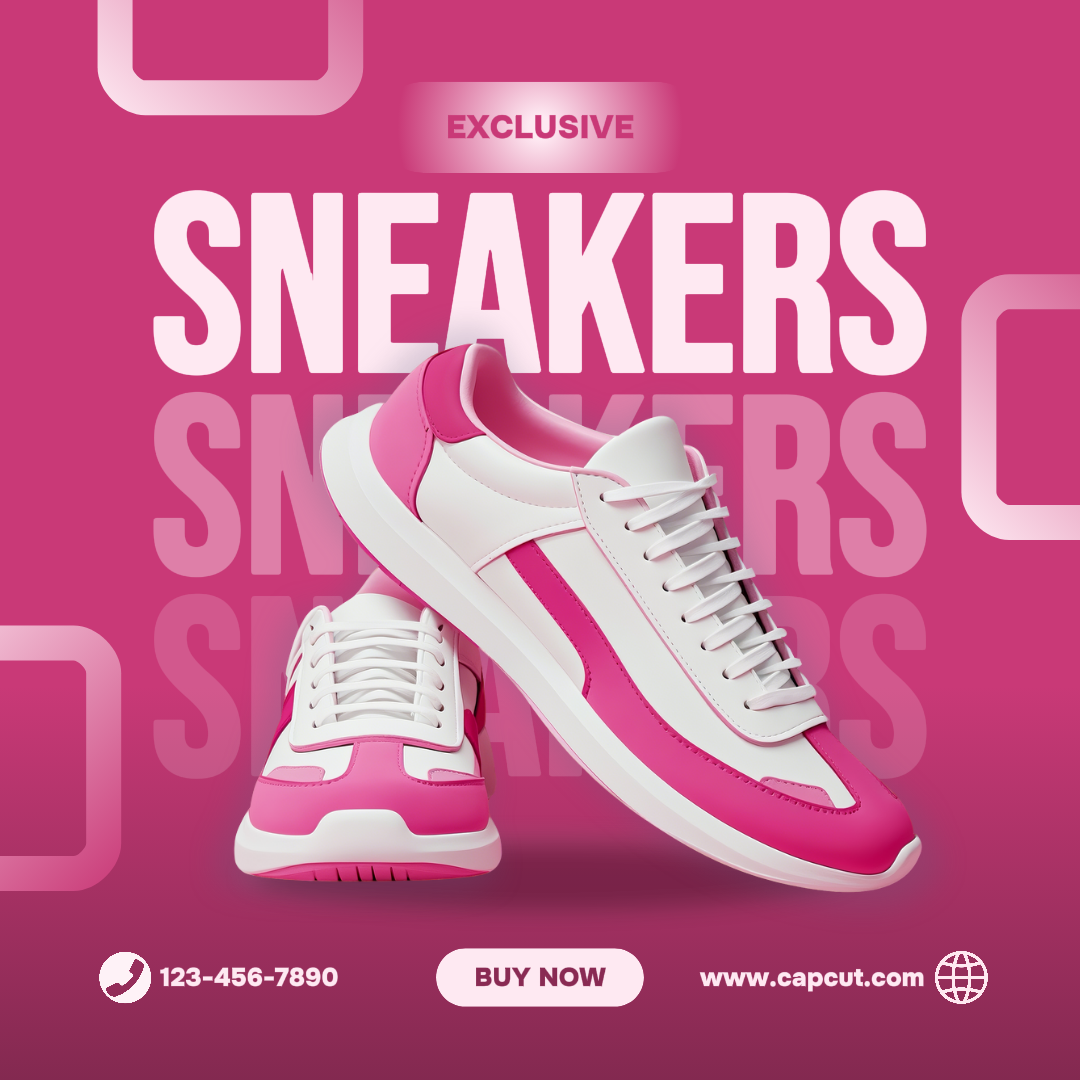 Clothing and Shoes Marketing Poster Instagram Post