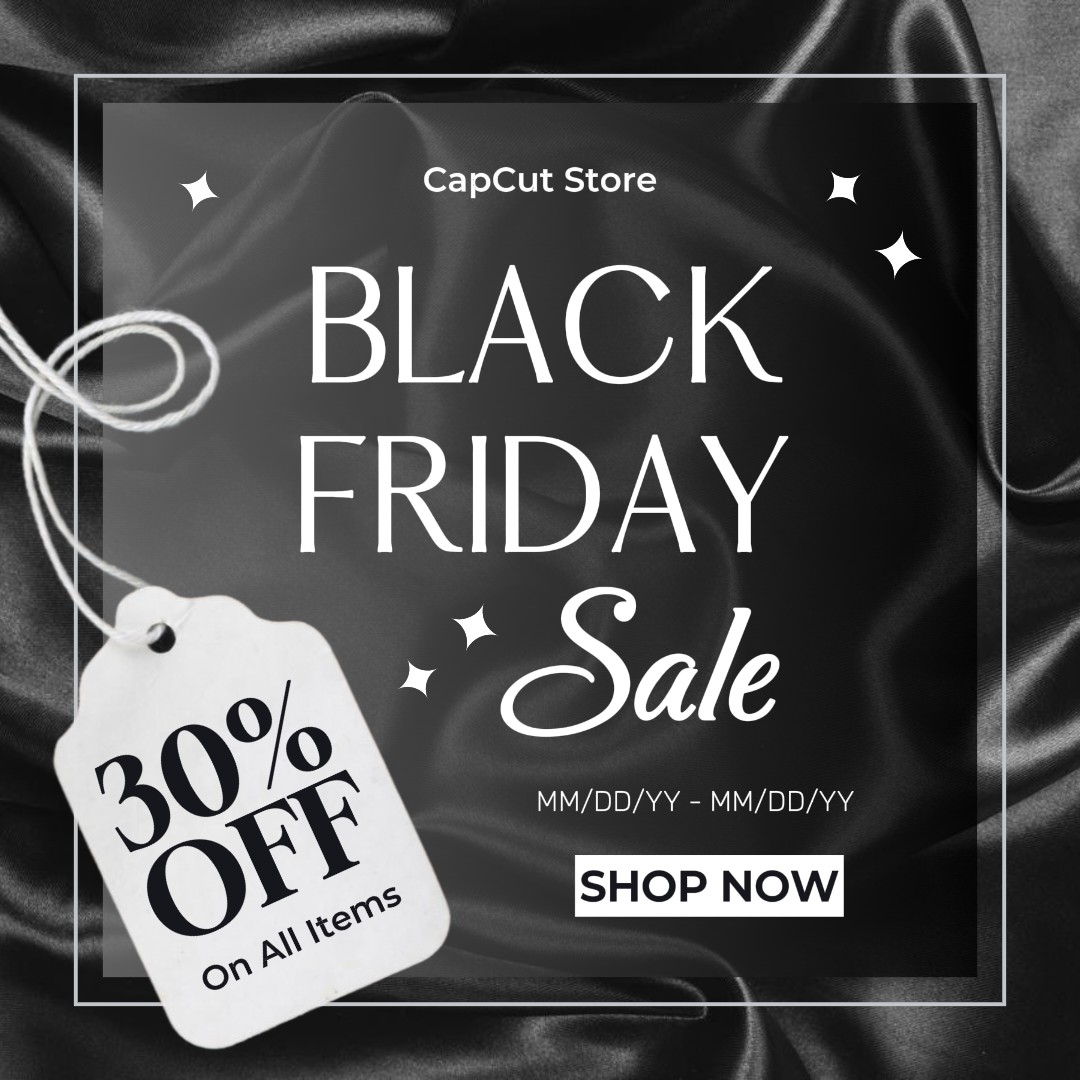 Black Friday Verkaufsvorlage