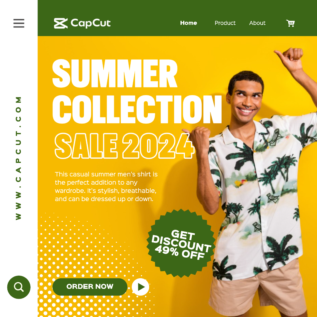 Clothing Marketing poster Instagram post