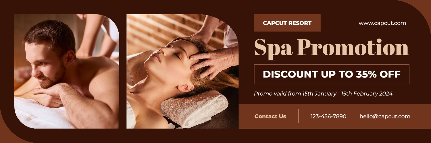 Spa Promotion Twitter Header