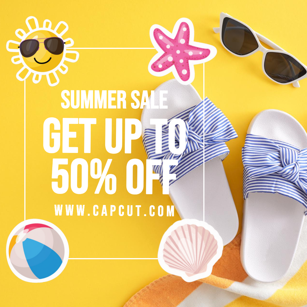 Sommerverkauf allgemeine Industrie Marketing Poster Instagram Post