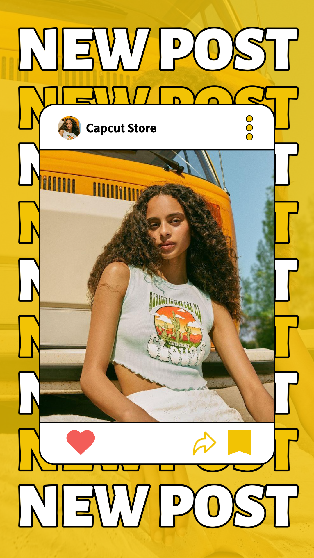 Clothing and Shoes - Instagram Story New Post - Eye-Catching