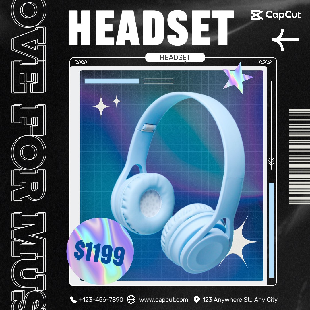 Productos electrónicos Auriculares con pantalla de producto 