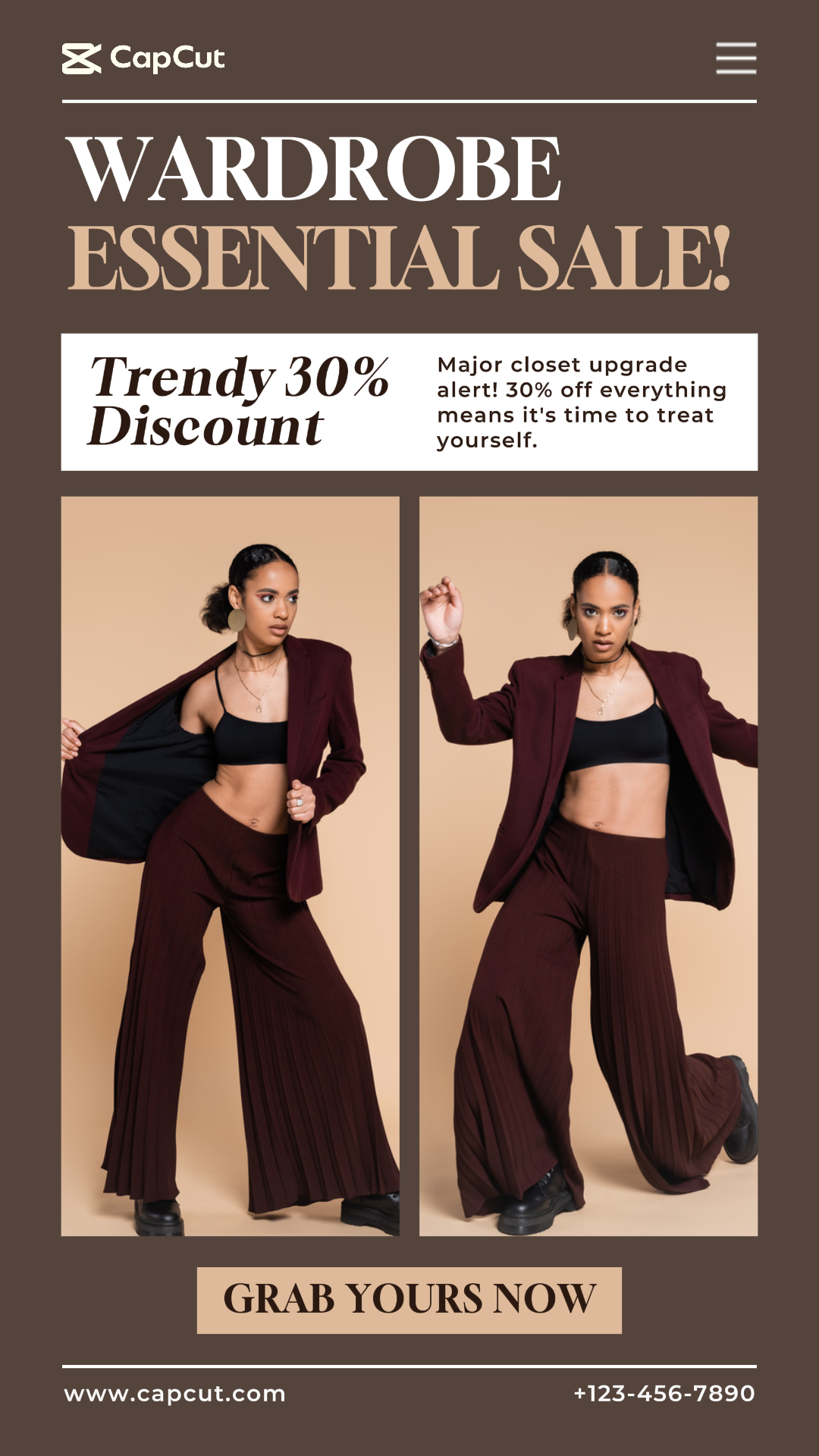 capcut template cover