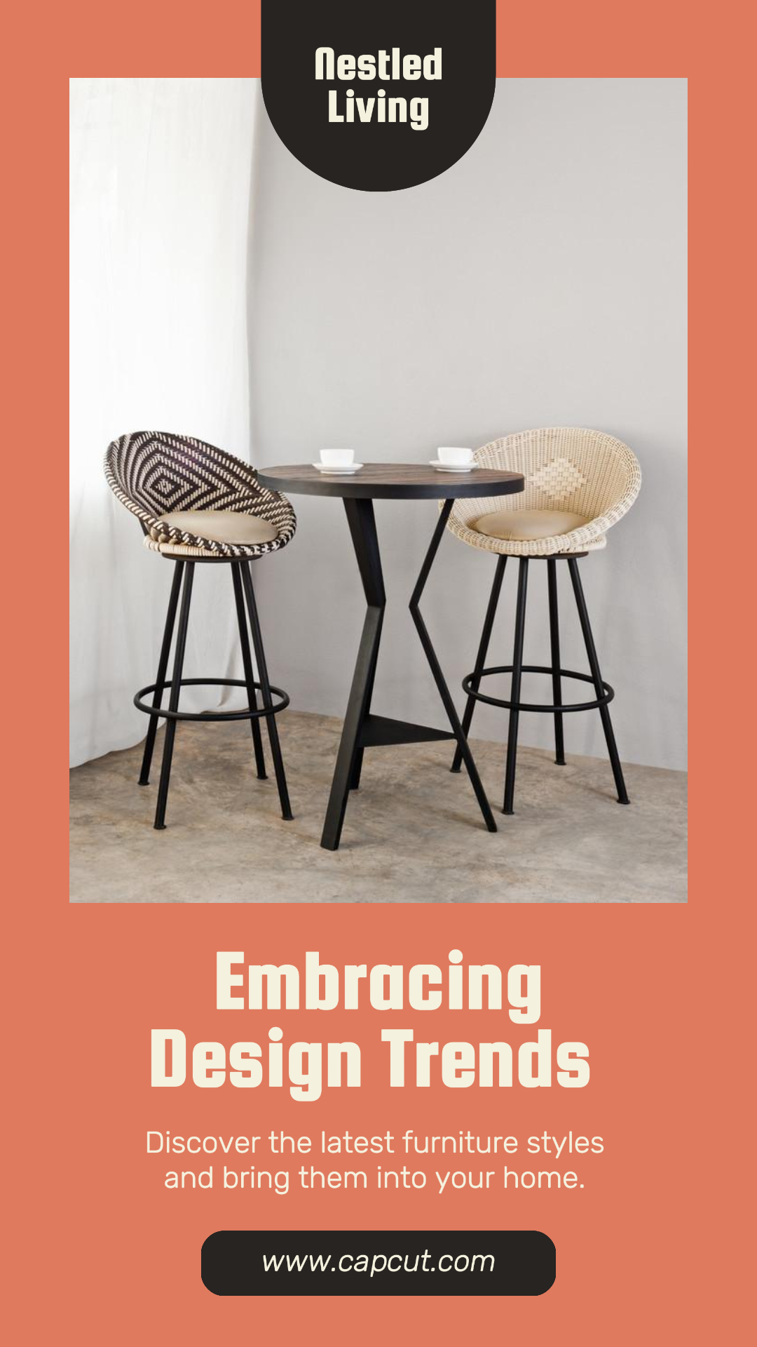 Naranja Muebles Sencillos Mostrar Historia De Instagram