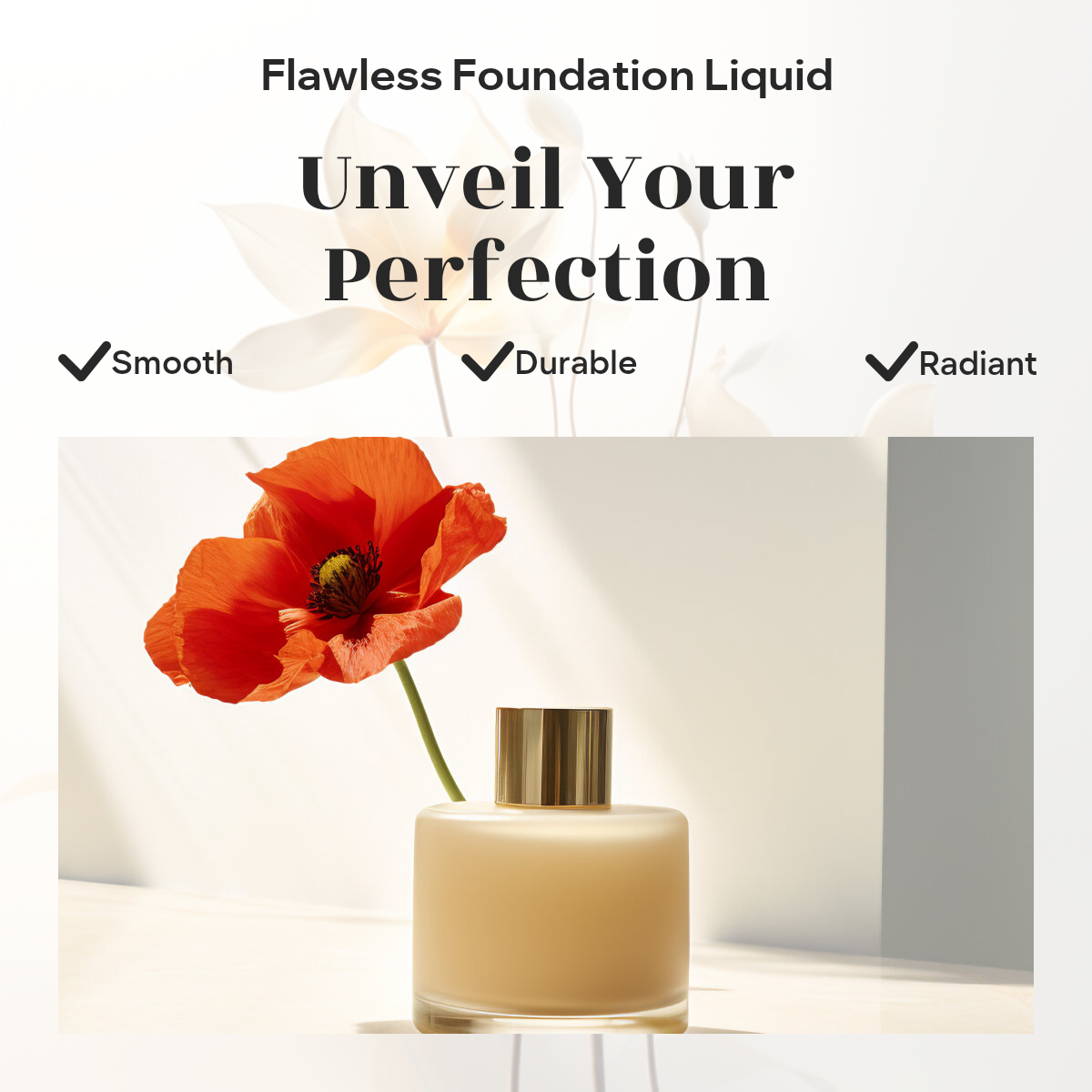 Beauty & Personal care Product display Detail presentation