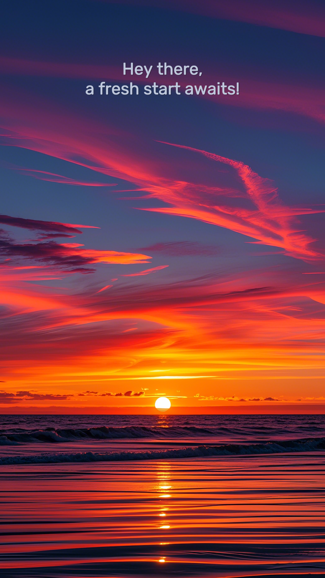 Wallpaper creative poster sunrise vlog