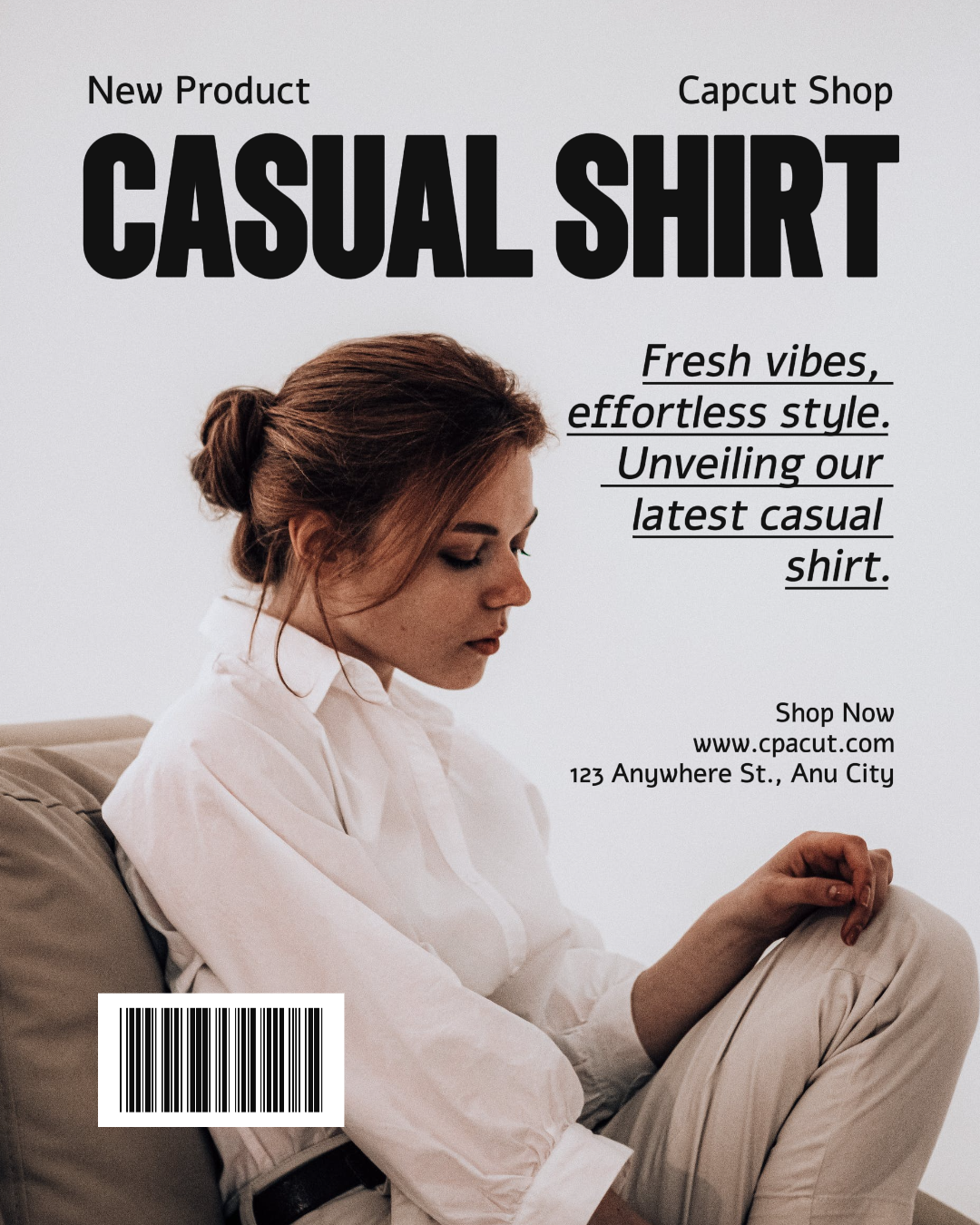 Promosi Instagram Post Fashion Casual Shirt