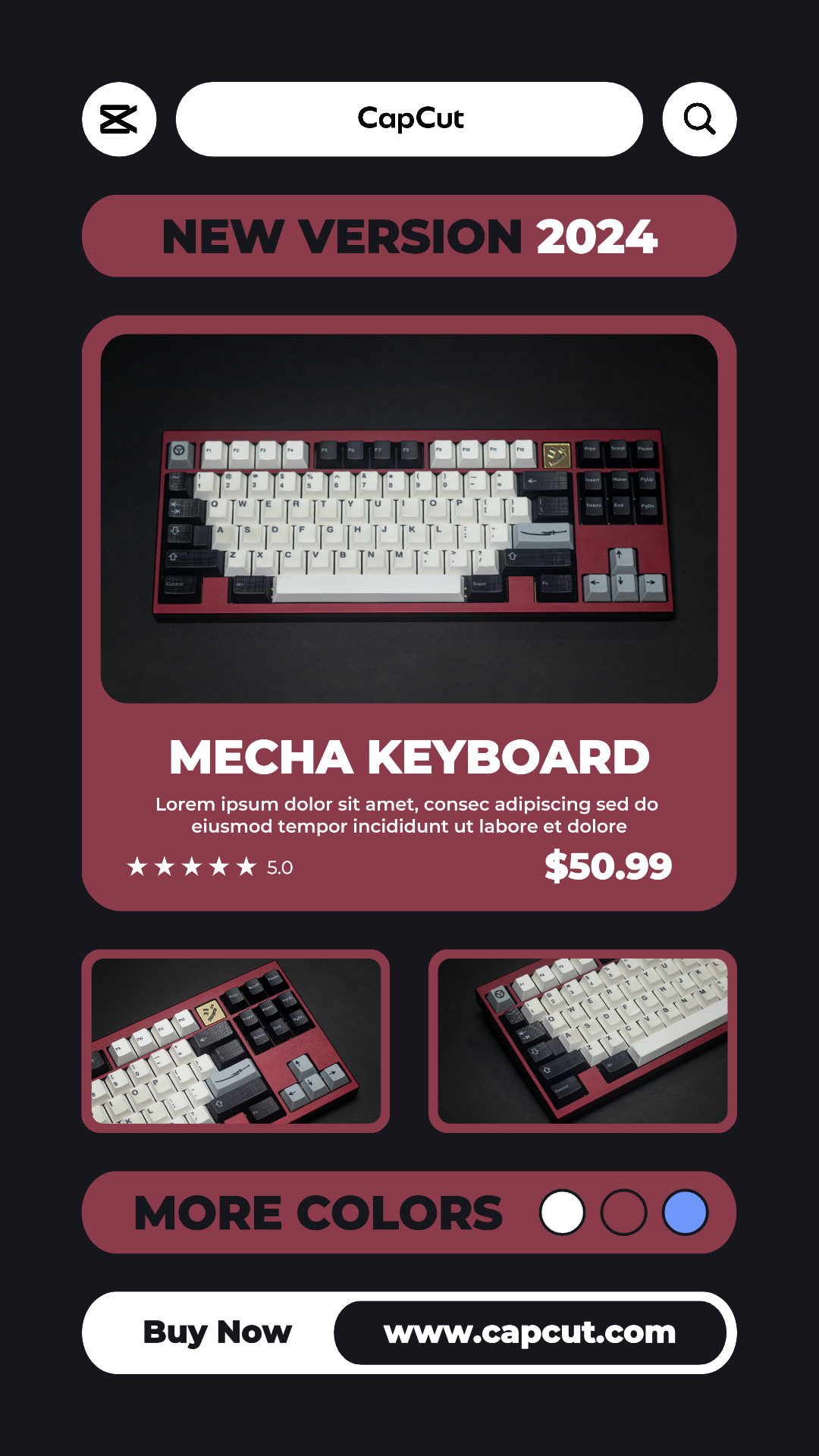 capcut template cover