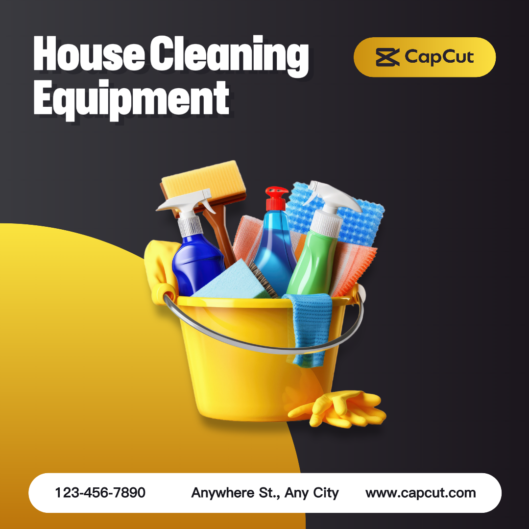 Équipement de nettoyage de maison 