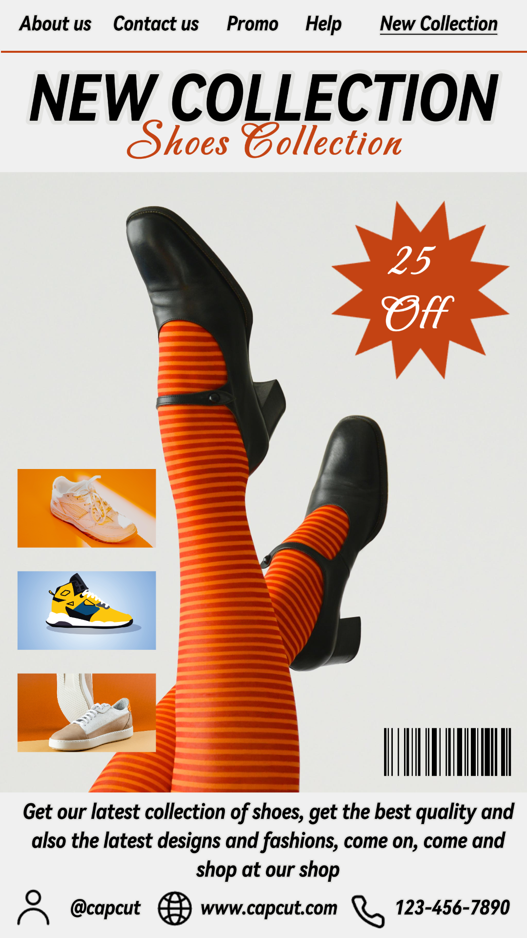 Roupas e Sapatos Instagram Story Nova Coleção Venda 