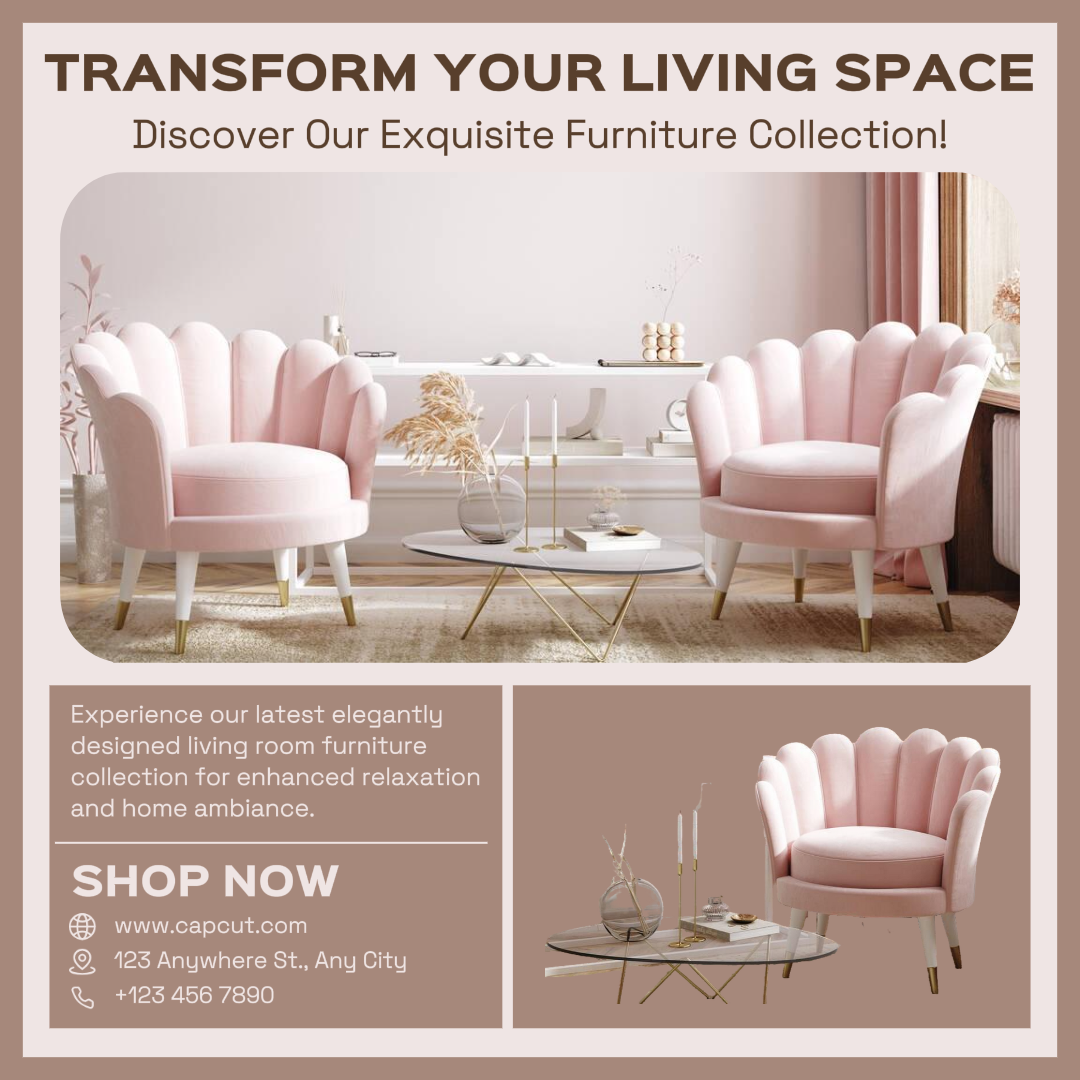 Hogar y Muebles Sala de estar Sofá Instagram Post Beige