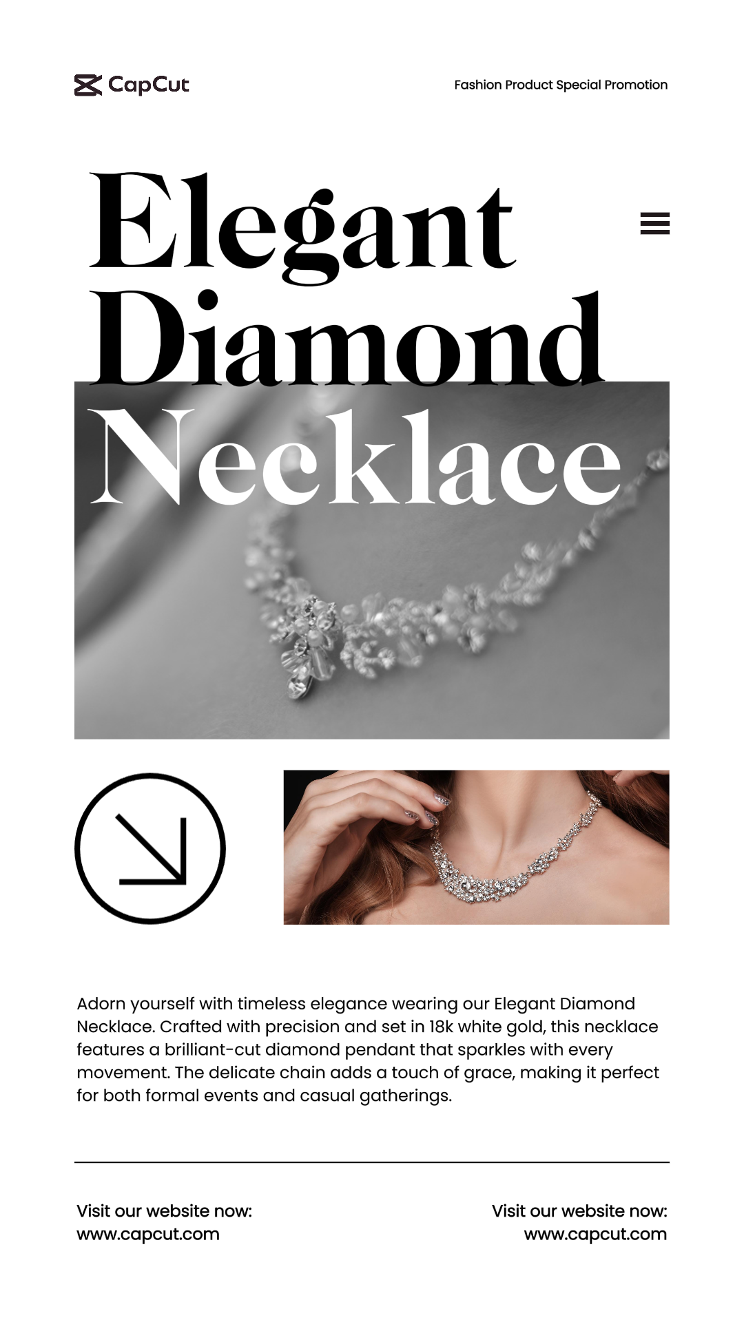 Promotion spéciale de produit de mode Instagram Story