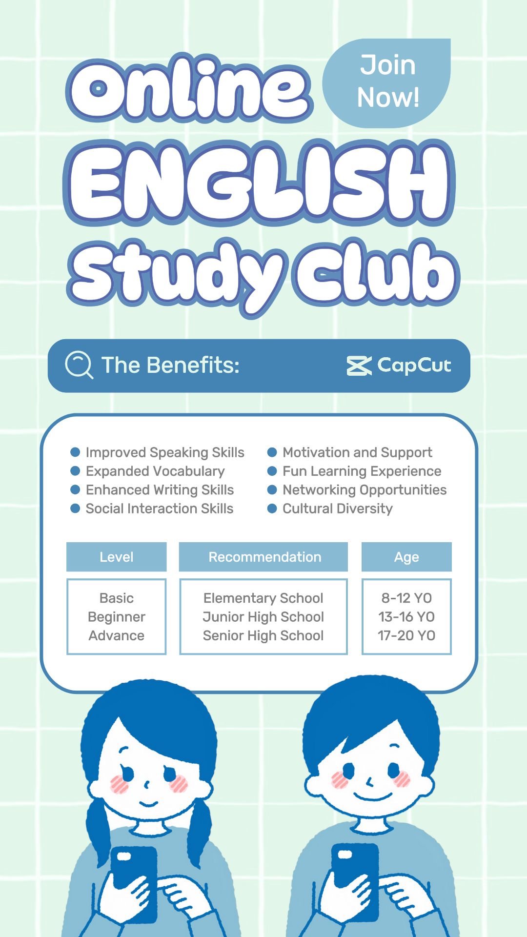 Bildung & Ausbildung English Club Promotion