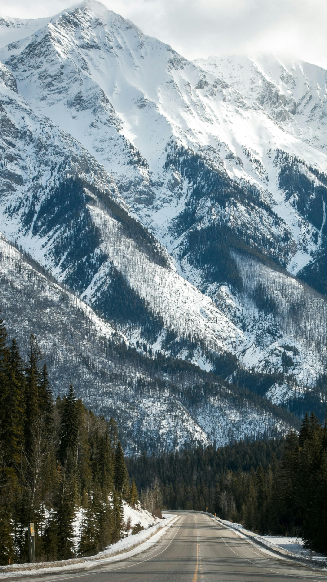 Wallpaper creative poster Instagram story mountain