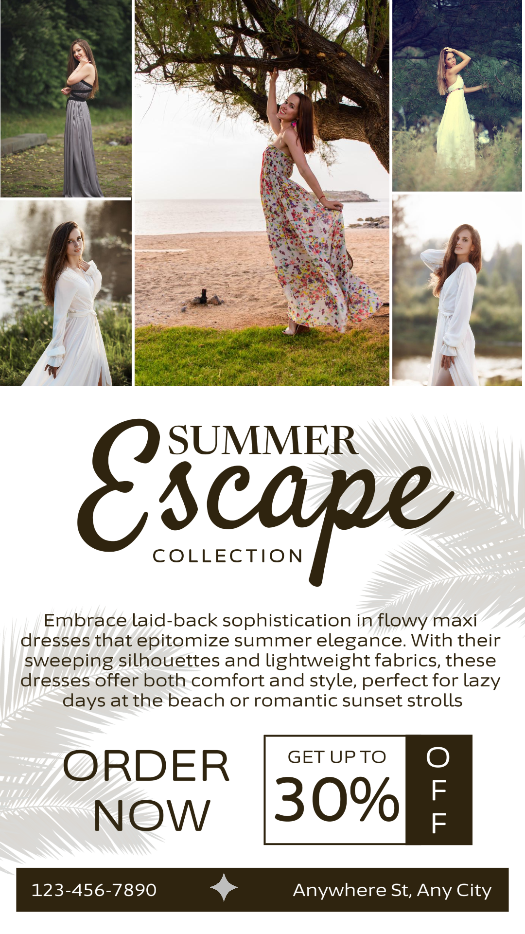 Collage Instagram Story Summer Escape