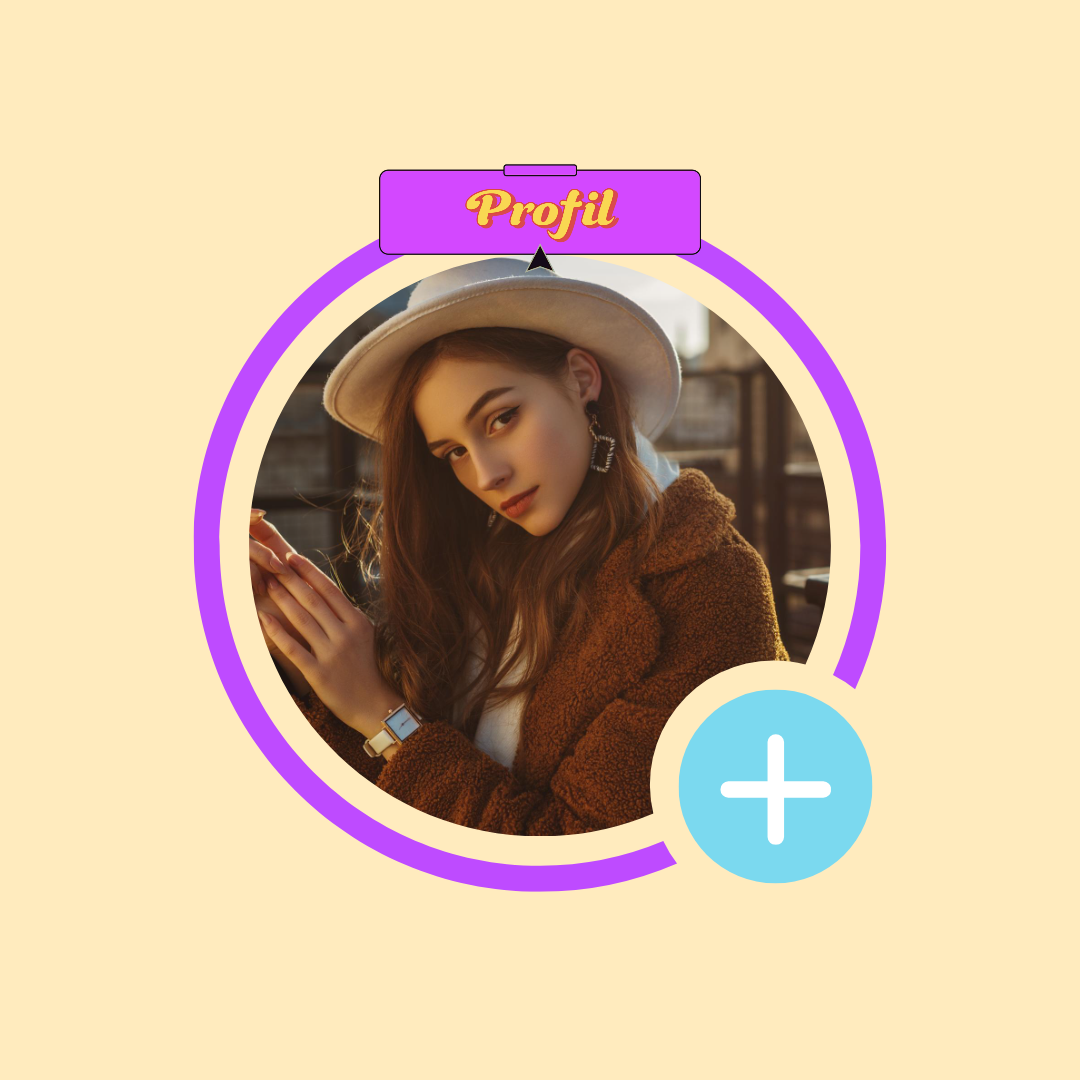 Foto de perfil do Instagram.