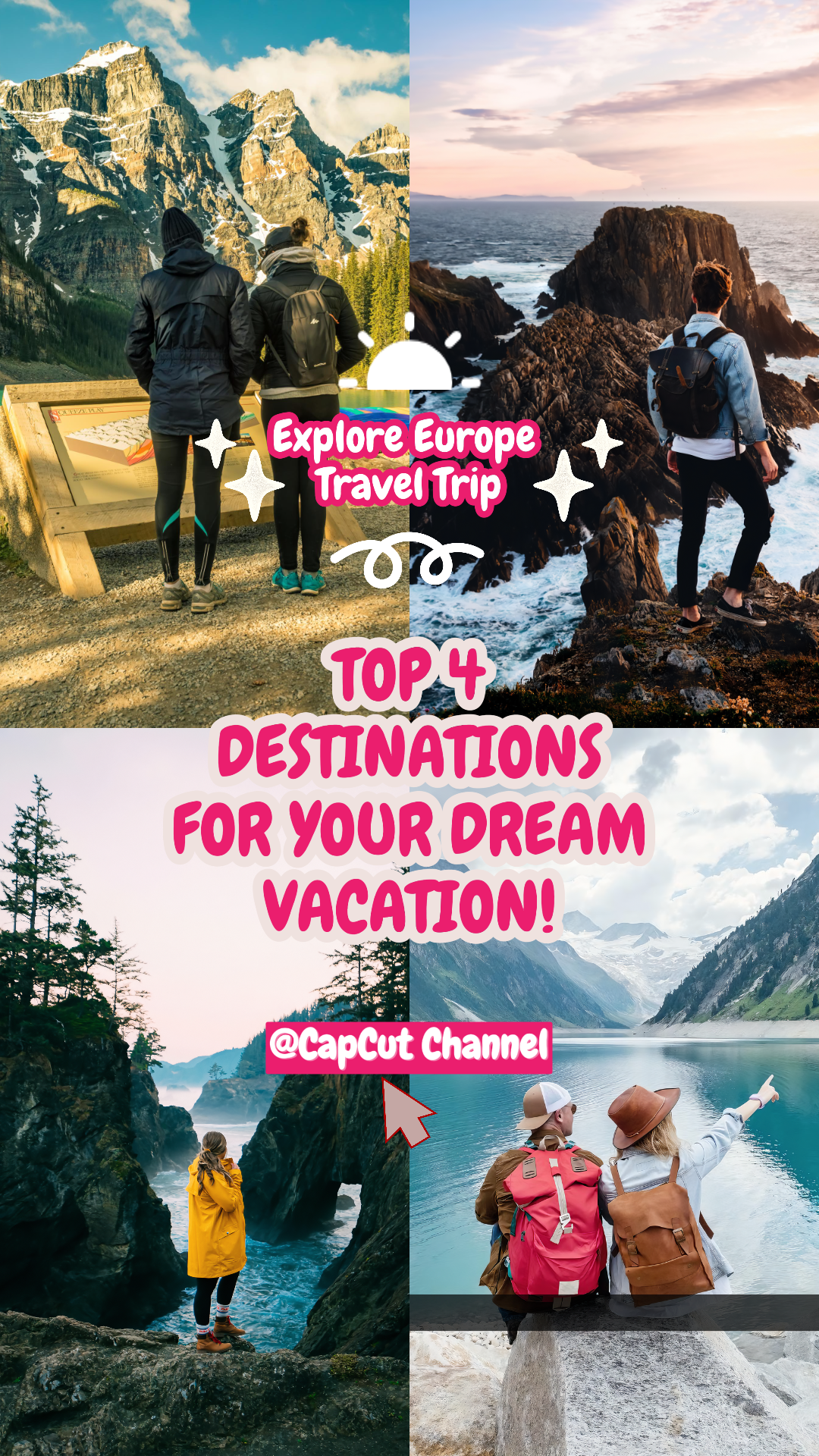 General Industry Tiktok thumbnail - Marketing Poster TikTok Video Cover Travel Trip