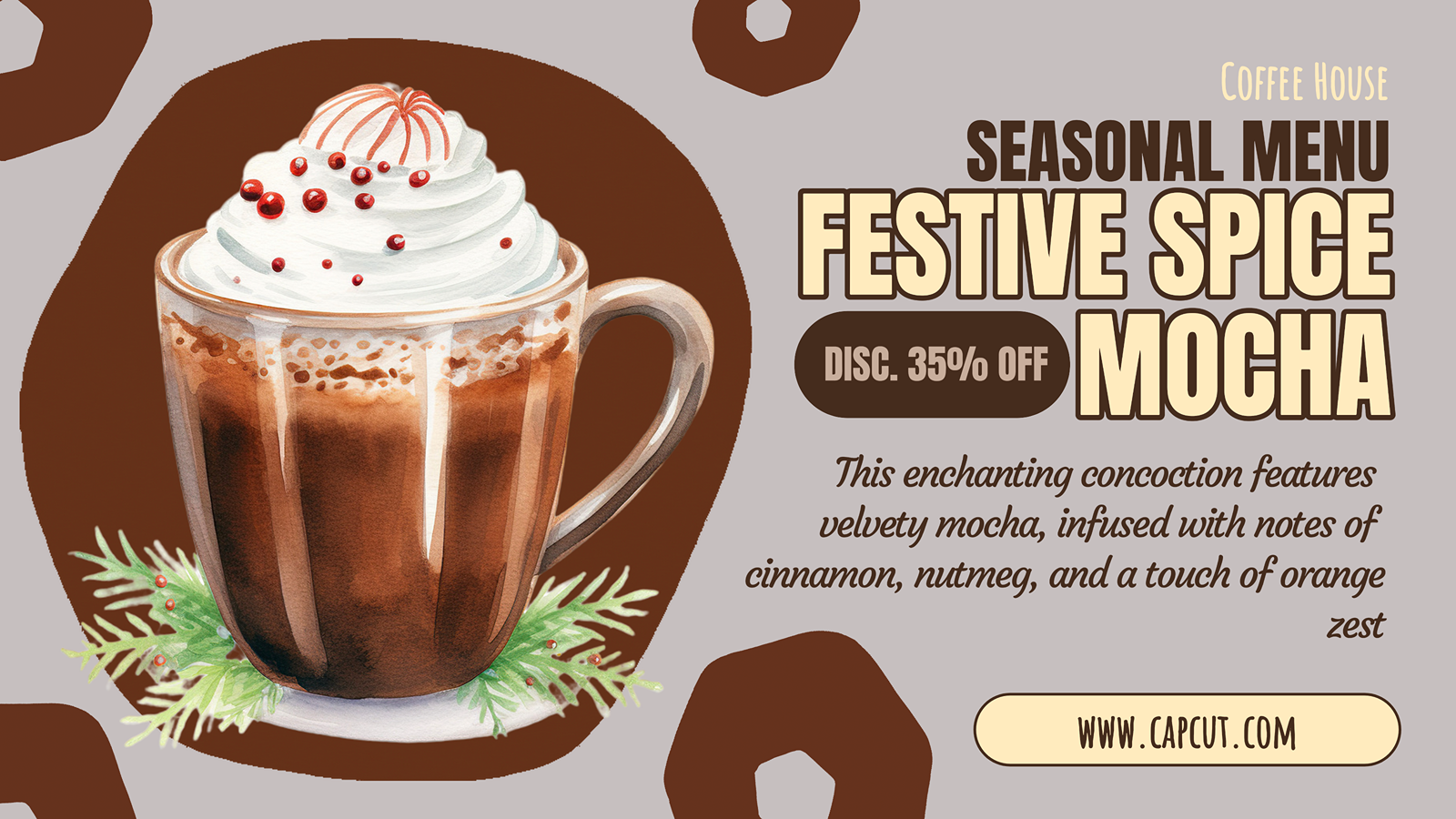 Beverage Seasonal Menu Twitter Post