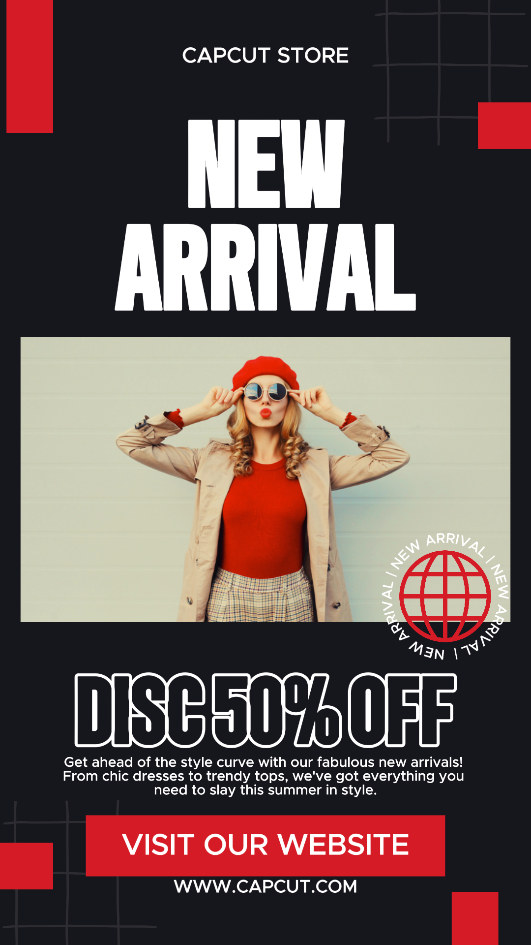 Kleidung - Neue Ankunft Instagram Story