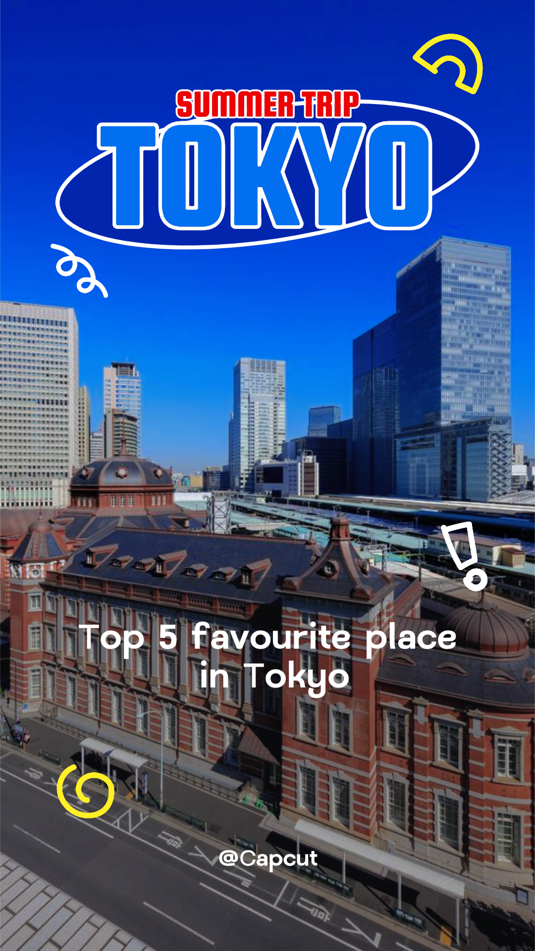 Viagem a Tóquio TikTok Miniatura Limpar Cidade