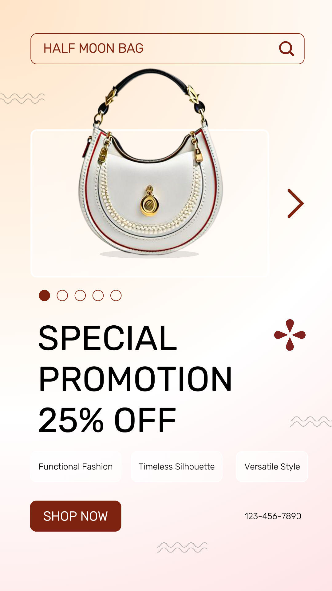 Fashion Industry Women Bag Sale Instagram Story