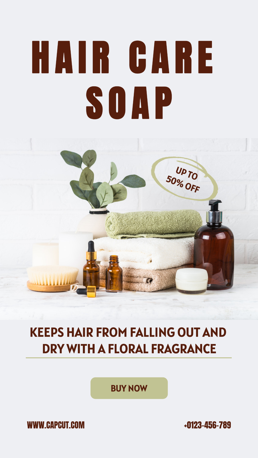 Hair Care Soap Sale Instagram Story