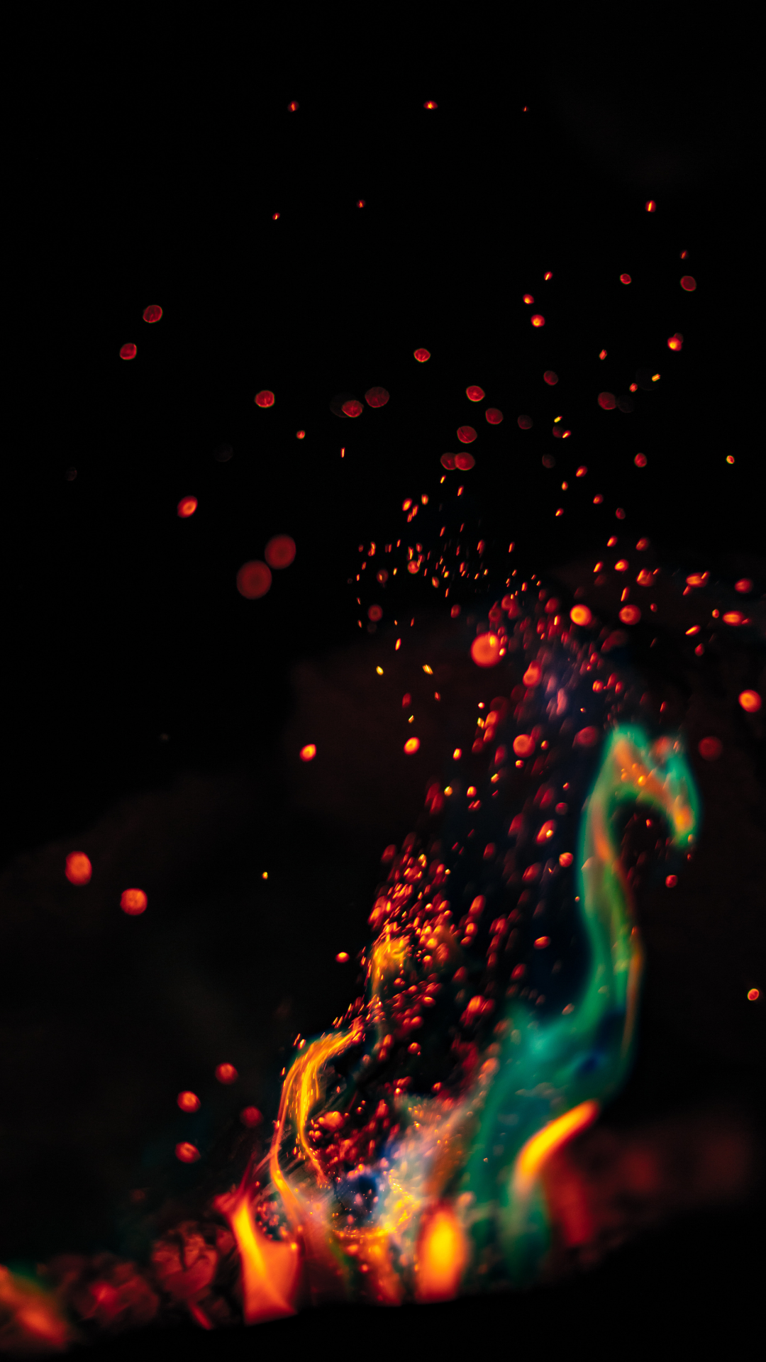 배경화면 크리에이티브 포스터 하늘의 푸른 빛