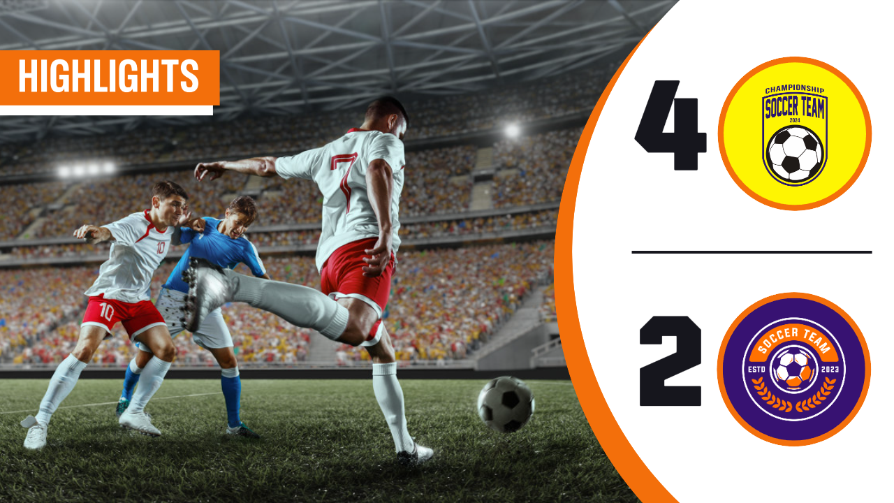 Youtube Thumbnail - Sorotan Skor Sepak Bola Olahraga