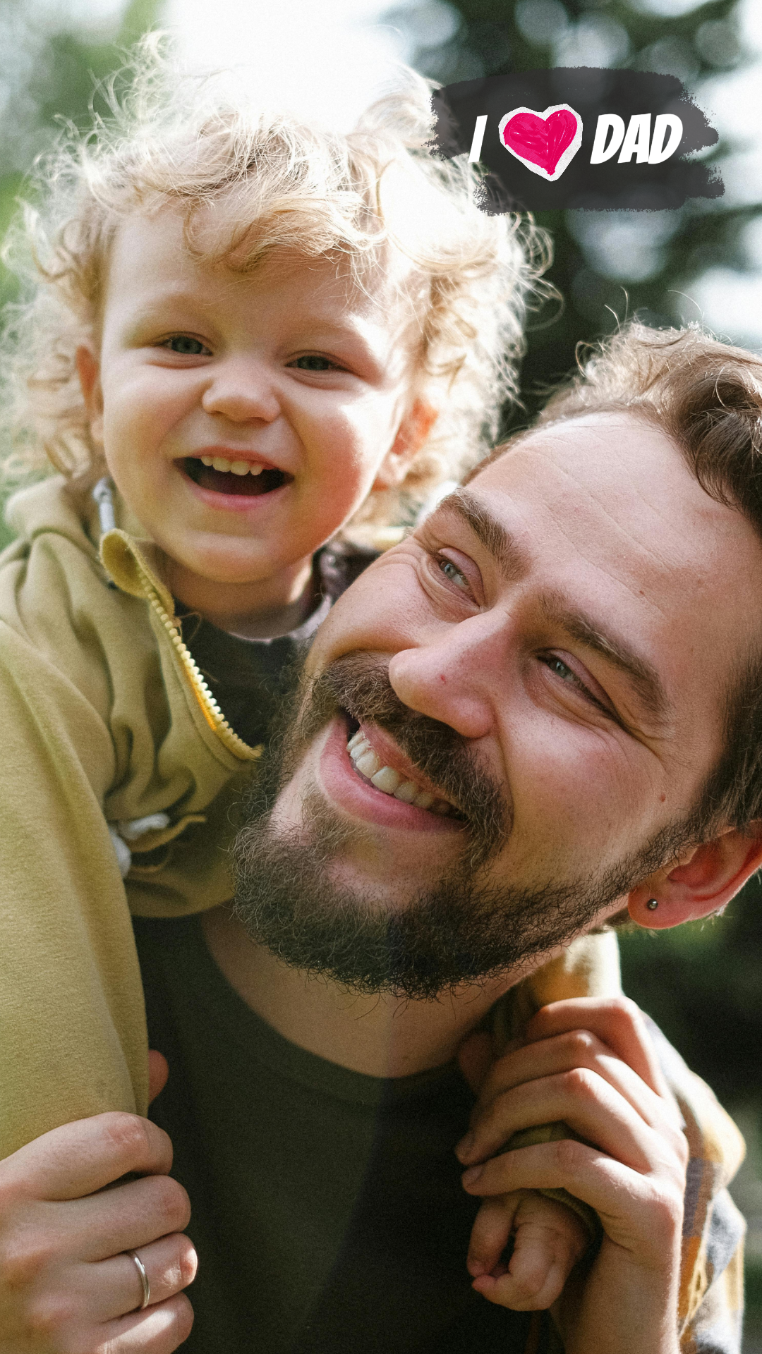 Father's day P0 - I Love Dad - Insta Story