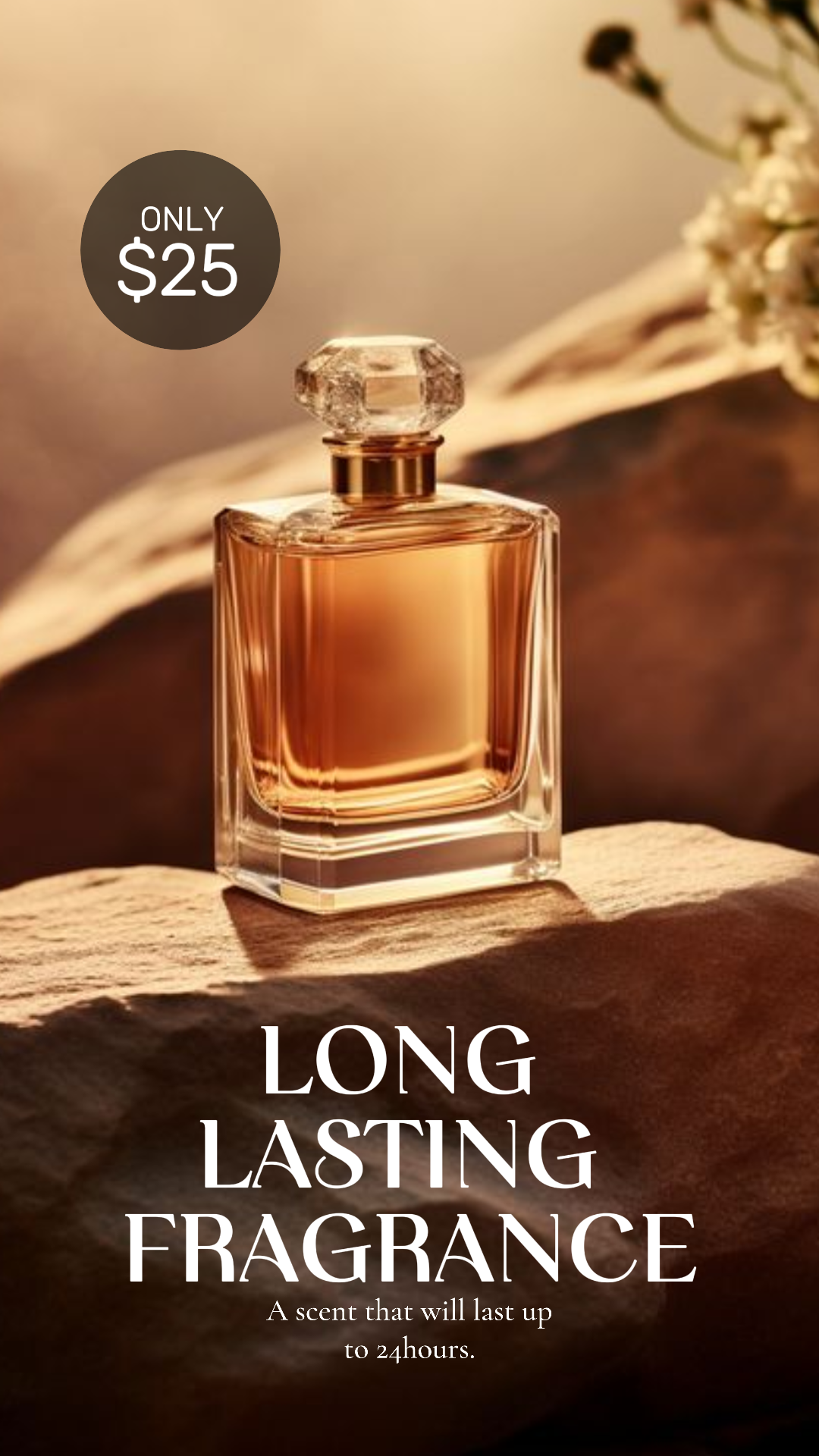 Beleza e cuidados pessoais - Perfume de longa duração - Instagram Story