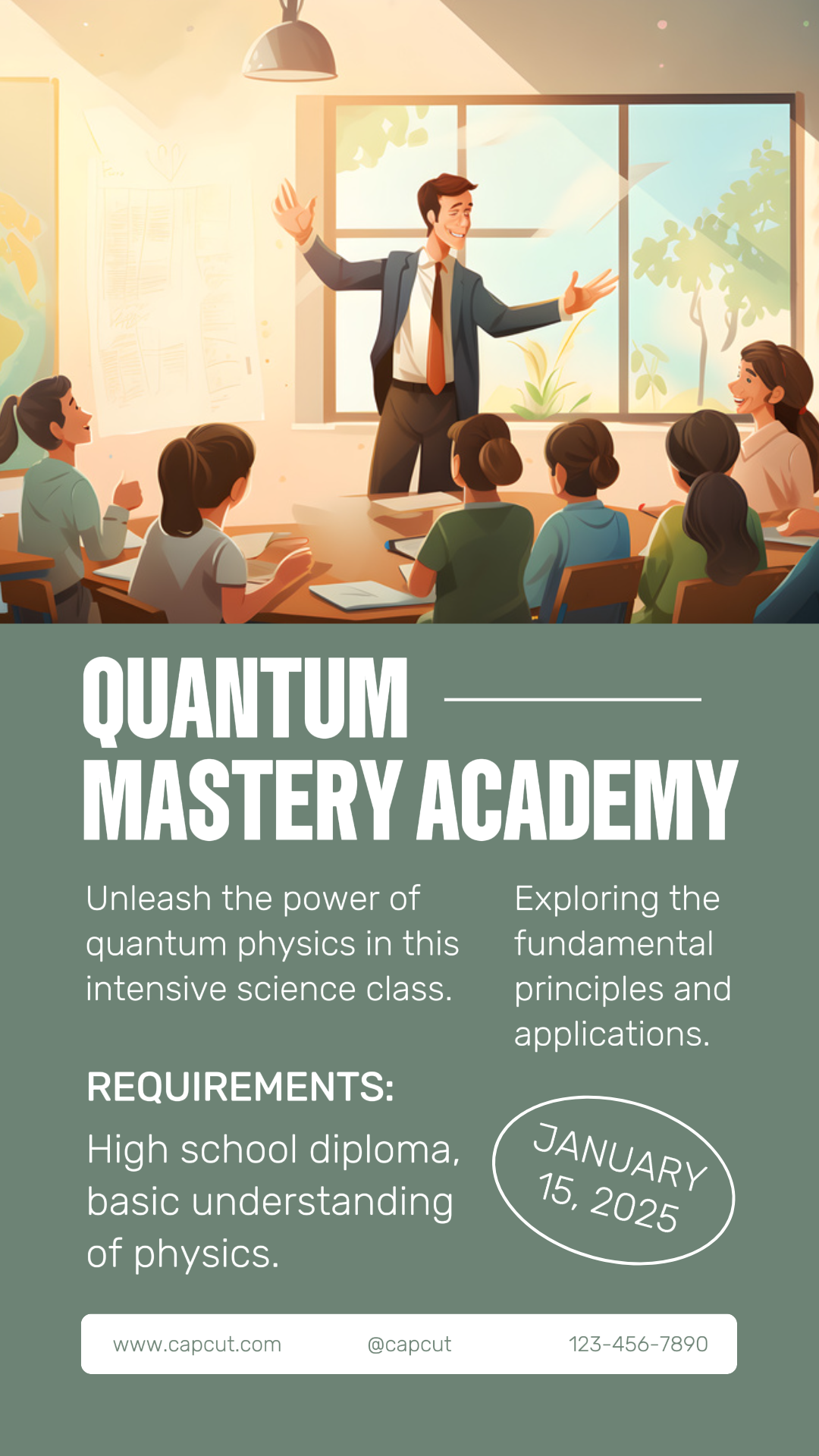 Educación Clase Privada Publicación de Tiktok