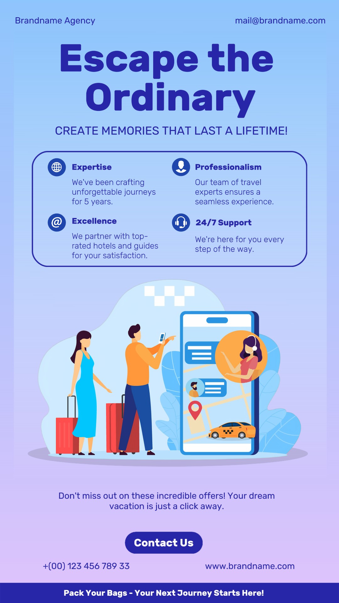 Other Travel Agency Instagram Story Post