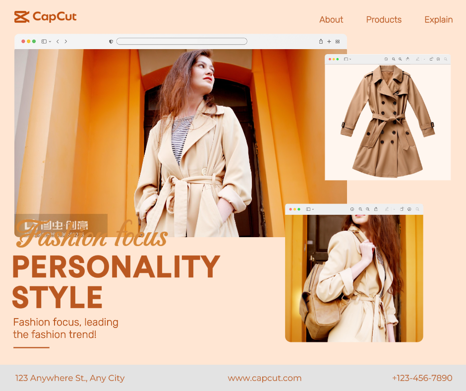 trapping&clothing costumes show a minimalist style