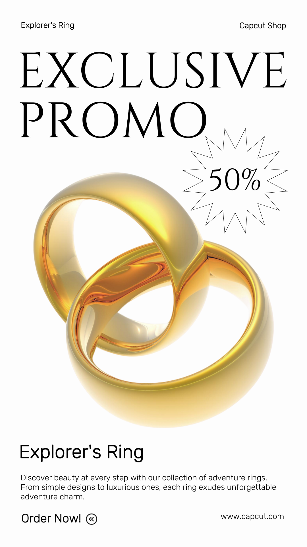 Promotion de l'affiche marketing des bijoux et accessoires