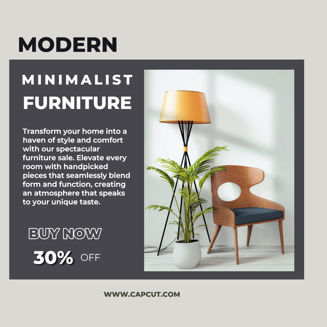 modern minimalist furniture