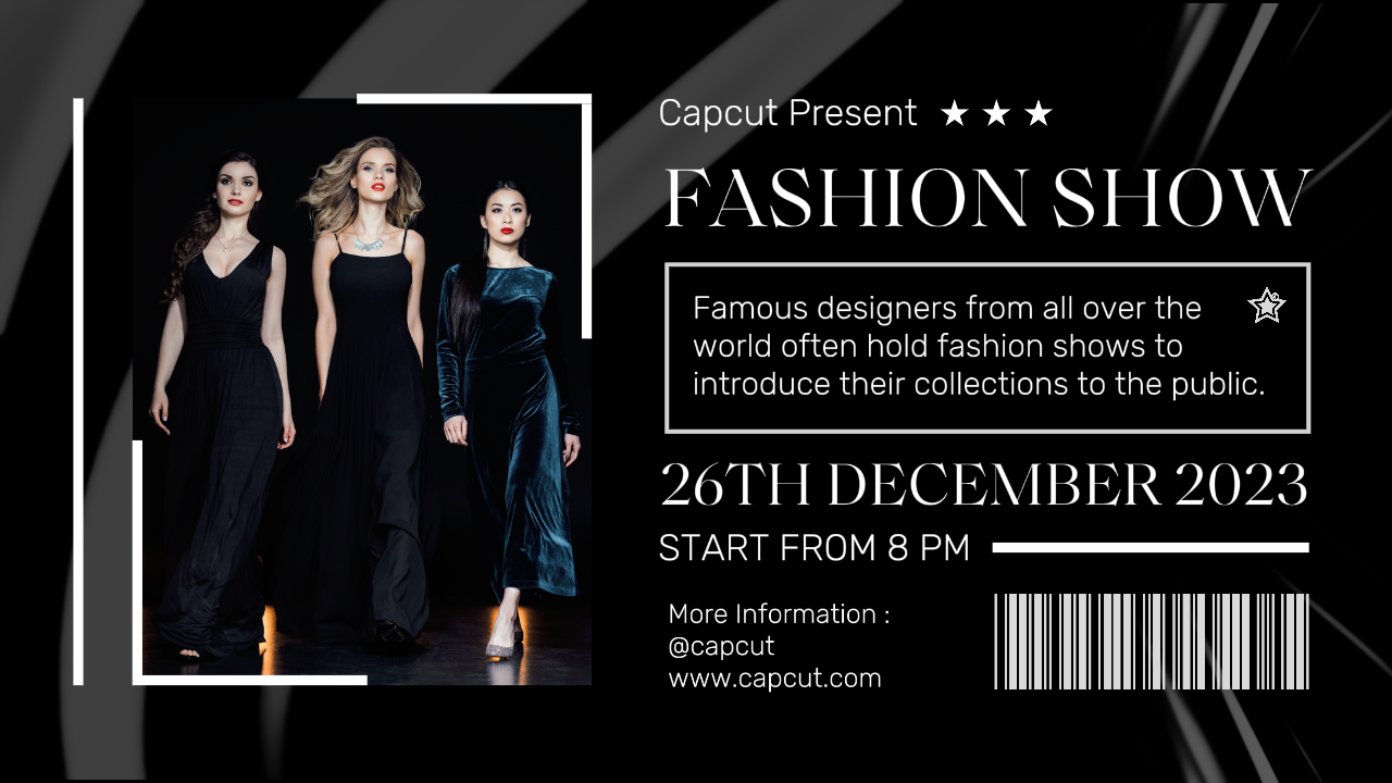 Vignette YouTube du défilé de mode