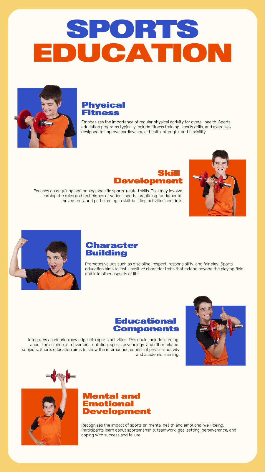 Non-marketing Sports Education Minimalist