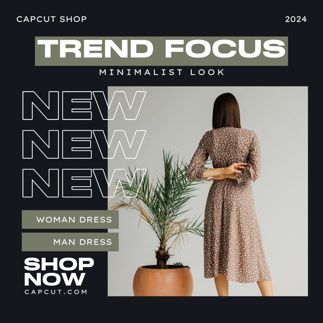 Roupas e calçados - cartaz de marketing novo produto