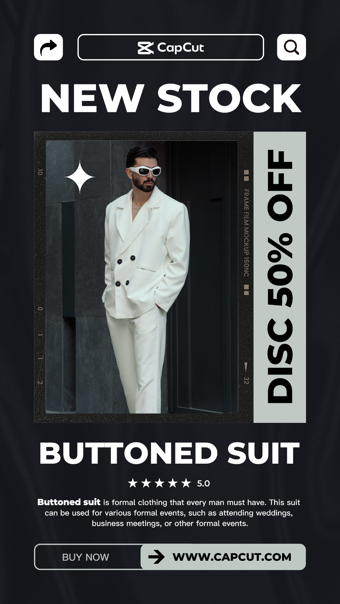 capcut template cover