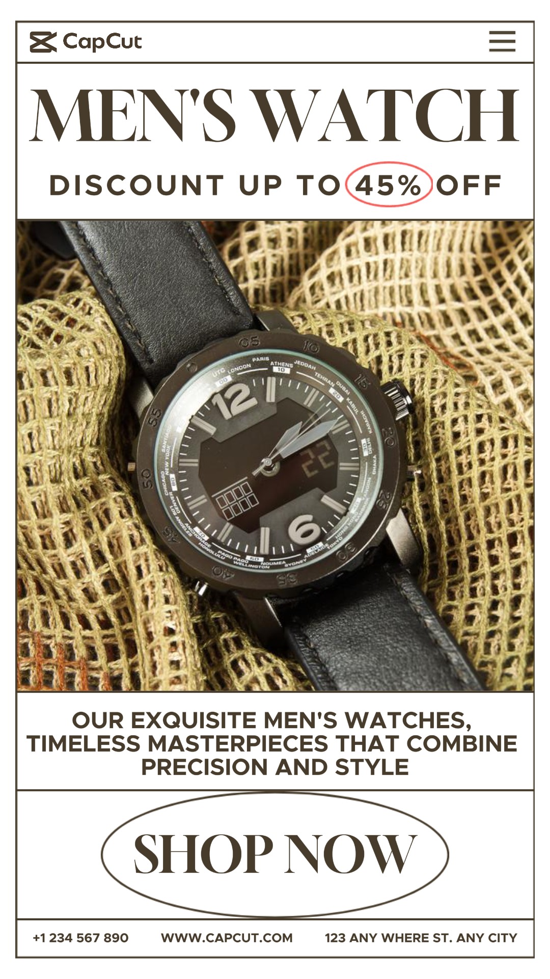 capcut template cover