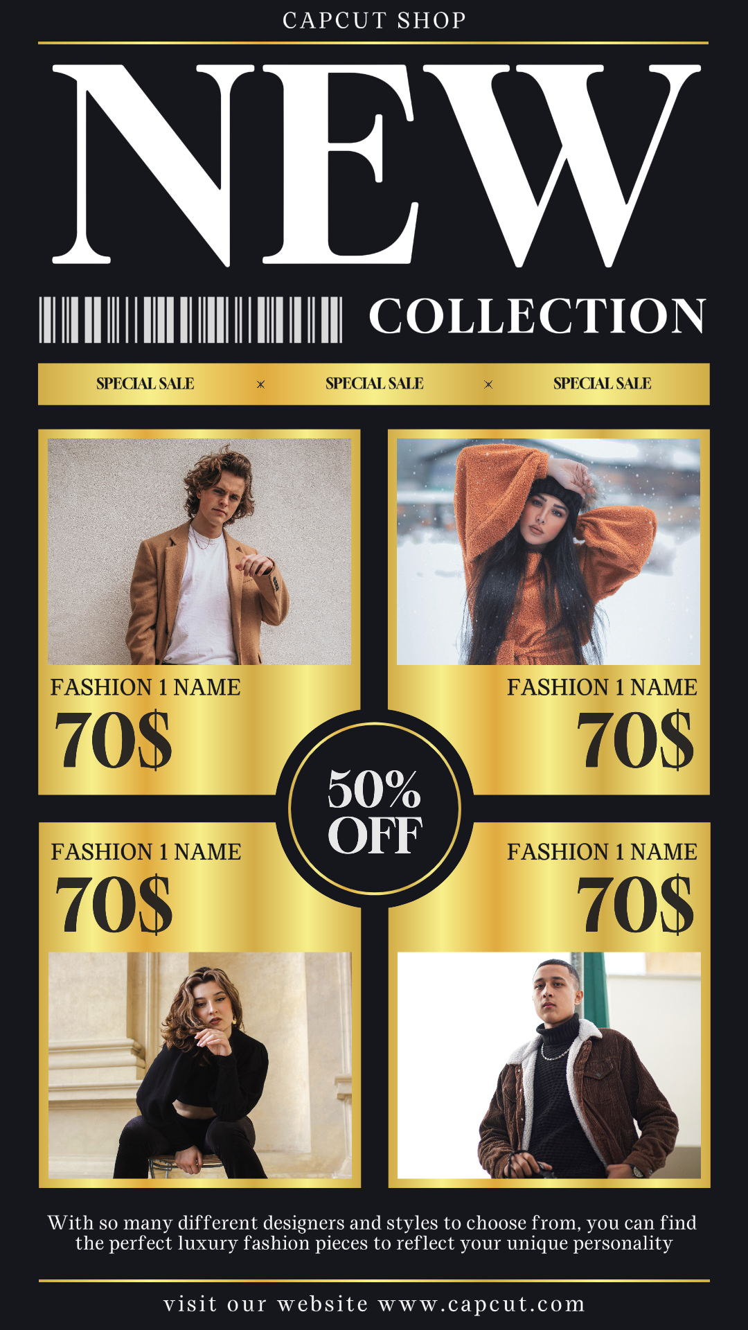 capcut template cover