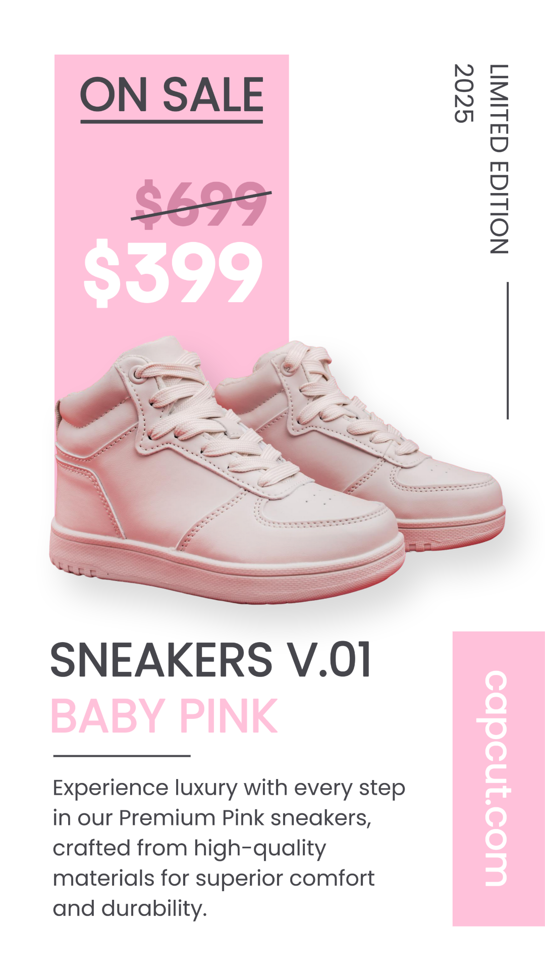 Tone On Tone Style Marketing Poster Roupas e sapatos História do Instagram