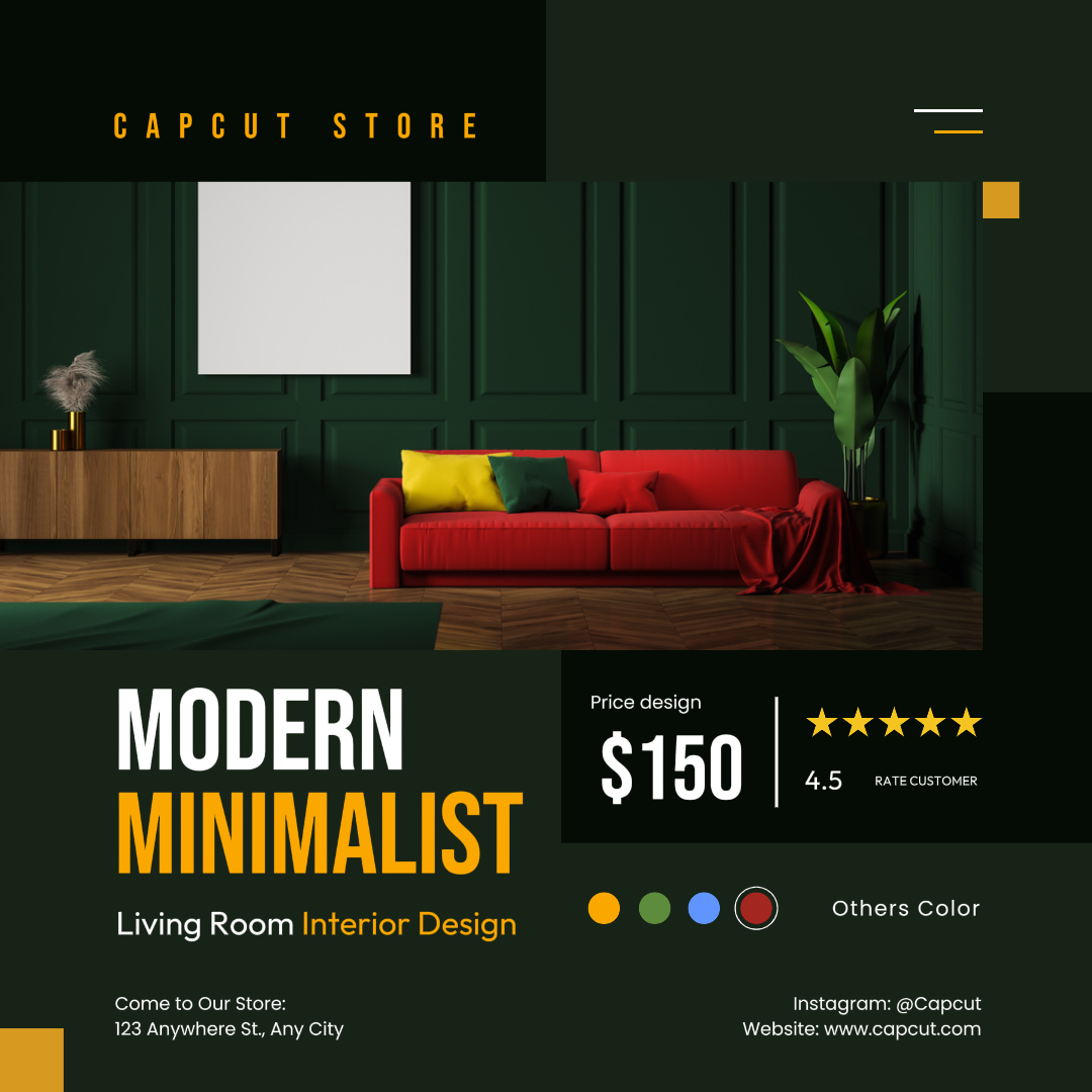 Living Room Furniture Instagram Feed