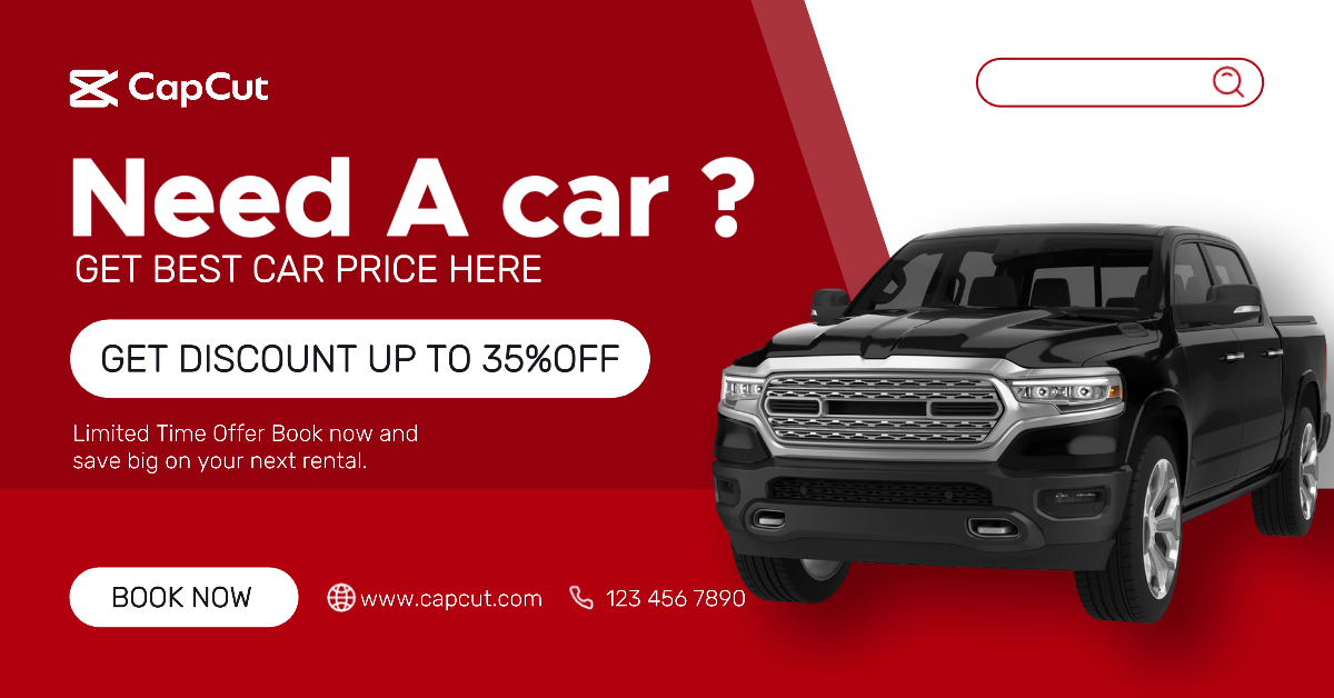 Facebook ads - Marketing posters & banners Promotion Automotive